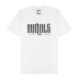 Κοντομάνικο T-Shirt σε λευκό χρώμα με μαύρο σχέδιο μεταξοτυπίας μπροστά.Άνετη εφαρμογή.100% Βαμβάκι. Δωρεάν τα έξοδα αποστολής για αγορές άνω των 60€